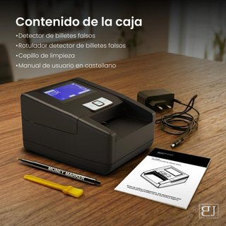Detector Billetes Falsos Portátil Precintado