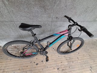 Bicicleta Rockrider 340 MTB Negra
