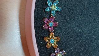 Collar Tous Oro 18k Flores Multicolor. OFERTA Hoy!