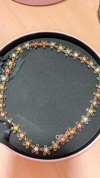Collar Tous Oro 18k Flores Multicolor. OFERTA Hoy!