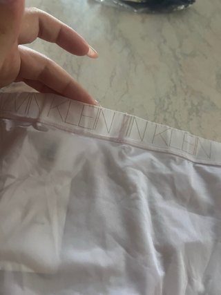Mutanda slip rosa chiaro Calvin Klein vintage 2008
