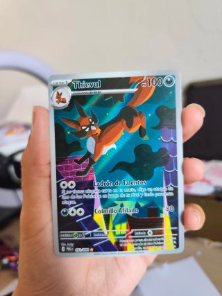 Carta Pokémon Thievul Fase 1