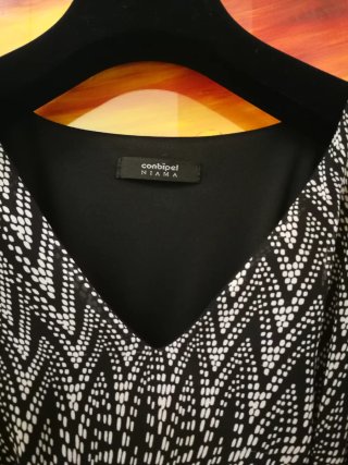 Abito nero elegante Combipel