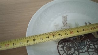 3 Platos Pontesa Porcelana