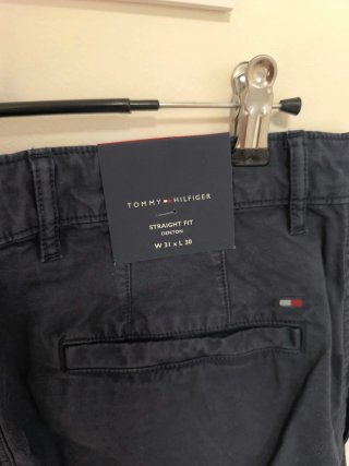 Pantalón Chino Tommy Hilfiger Azul Marino 31x30