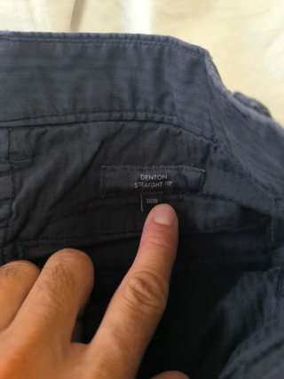 Pantalón Chino Tommy Hilfiger Azul Marino 31x30
