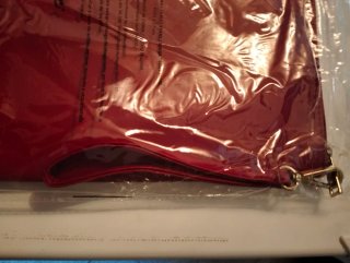 Bolsa para tablet baurdeaux com estrela dourada