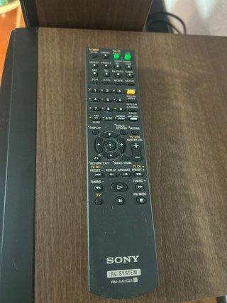 Sistema Home Cinema Sony Negro/Marrón