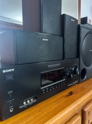 Sistema Home Cinema Sony Negro/Marrón
