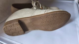 Zapatos niña afelpados con flecos