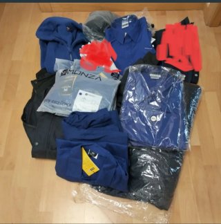 Lote ropa trabajo nueva MONZA, Valento. Tallas L/M
