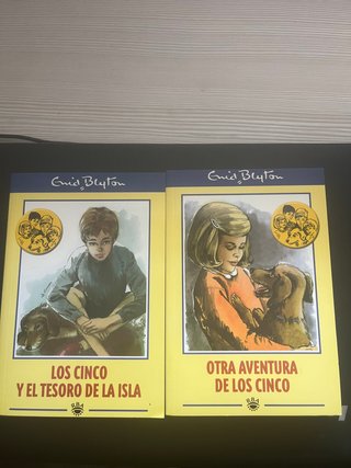 LIBROS LOS CINCO DE ENID BLYTON