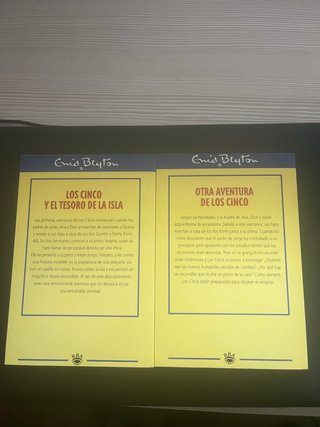 LIBROS LOS CINCO DE ENID BLYTON