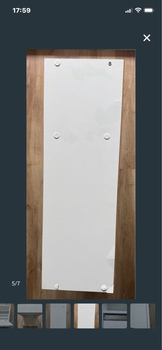 Escritorio colgado pared (abatible)