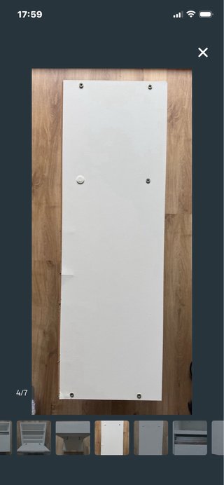 Escritorio colgado pared (abatible)