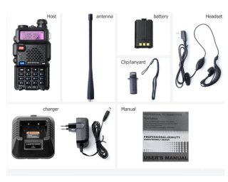 2 Emisoras Baofeng UV-5R 8W. NUEVAS