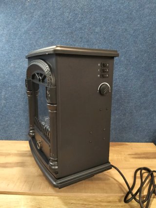 Chimenea eléctrica Kekai Arizona negra 1950W