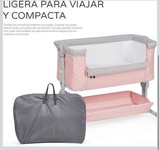 Minicuna Colecho BabyWorld Comfy Regulable