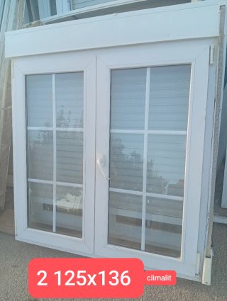 Ventanas de aluminio 57x135 y 66x140