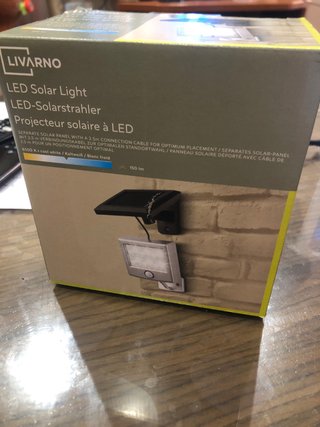 LIVARNO Proyector Solar LED 150lm