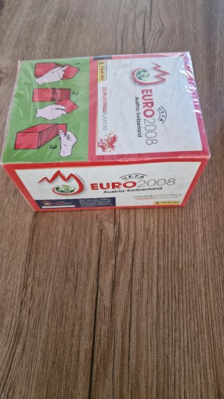 Álbum y Caja Sellada Eurocopa 2008 Panini
