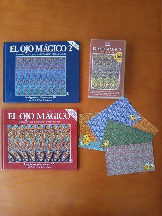 Lote El Ojo Mágico: Libros Video Postales