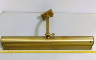 2applique in ottone vintage per quadri