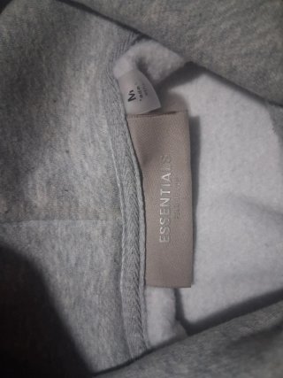 Sudadera Essentials Fear of God Gris