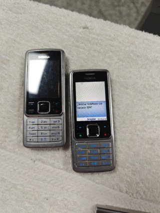 2 x Nokia 6300 Plata