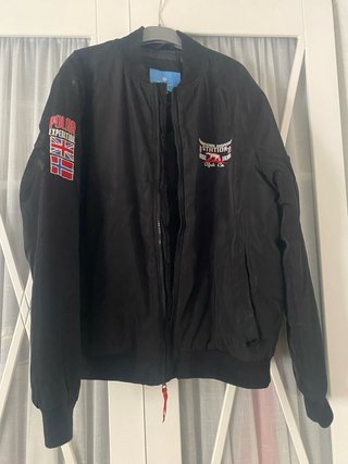 Chaqueta bomber negra Polar Expedition