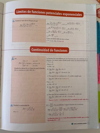 Matemáticas 2 Bachillerato