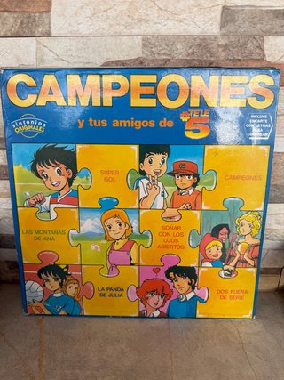 Campeones Vinilo Tele 5