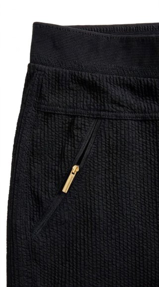 Pantalon Negro Elastico 4XL Cremallera Dorada