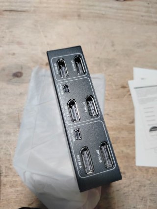KVM STK-S7210P2  Switch Dual Monitor 4K 30Hz