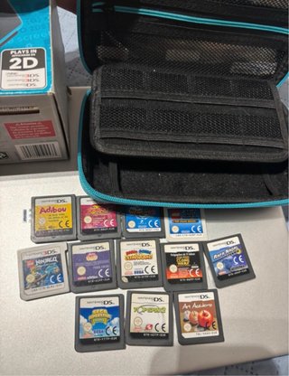Nintendo New 2DS XL + giochi + scatola + caricatore
