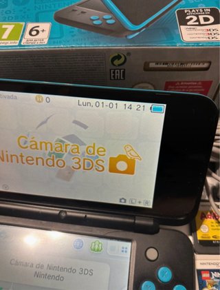 Nintendo New 2DS XL + giochi + scatola + caricatore