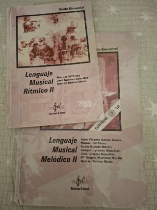 Libros Lenguaje Musical Rítmico y Melódico II