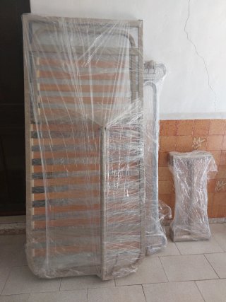 Cama geriátrica manual