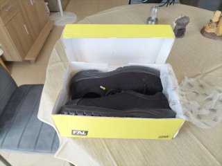 Zapatos de seguridad FAL negros