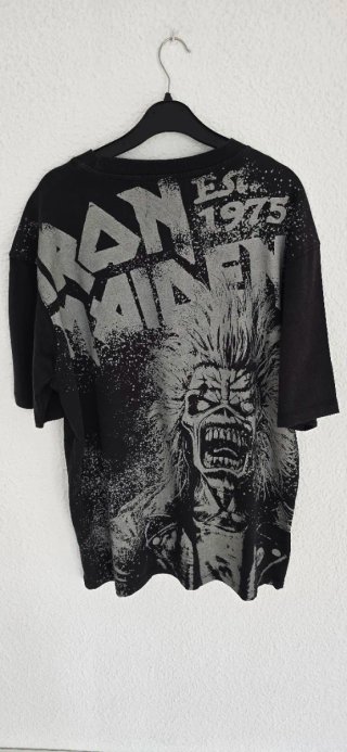 Camiseta Iron Maiden talla M Overside