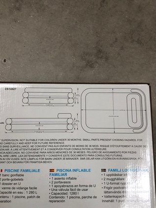 Piscina Familiar H2O GO! Bestway 300x210x69cm