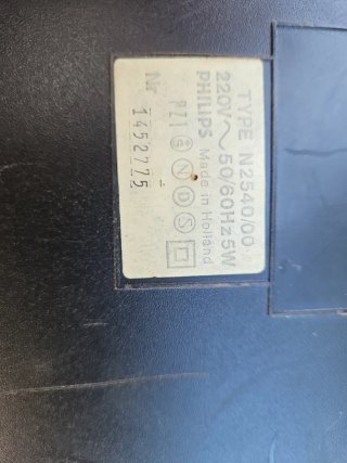 Platina Cassette Profesional Philips Gris