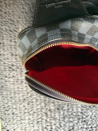 Riñonera Louis Vuitton Negra Damier