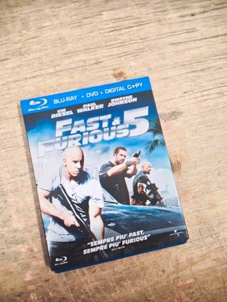 Fast & Furious 5 Film Blu-Ray + DVD Vin Diesel