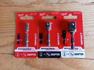 Milwaukee Adaptadores 1/4 Hex a Vasos