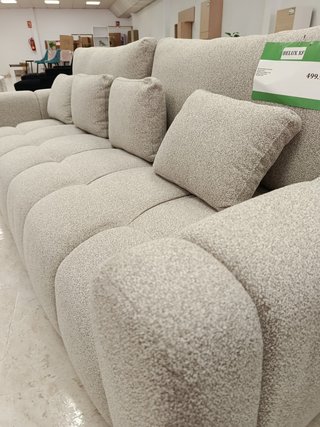 Sofá Cama Recto Crem 230cm