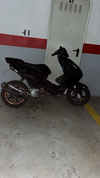 Yamaha Aerox 49cc Negra