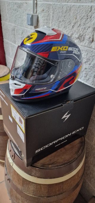 Casco Scorpion Exo R1 Evo Air Racing