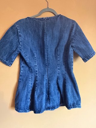 Camiseta vaquera Zara