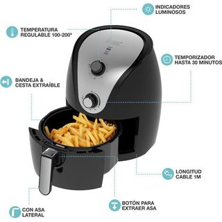 Freidora de Aire Kohir 3,5L 1400W – Nueva